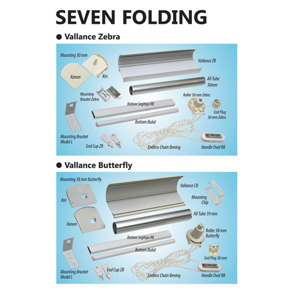 Seven Folding Blind